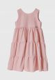 Vestido Infantil Pipoca Doce Breeze em Linho Linha Mãe e Filha