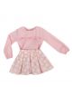 Conjunto Infantil Blusa Algodão Rosa