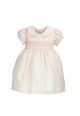 Vestido Infantil Pipoca Doce Bordado ponto Smocking Estampa Guarda Chuva