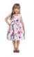 Vestido Infantil Tafetá Floral