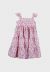 Vestido Infantil Pipoca Doce Algodão Floral Liberty