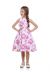 Vestido Infantil Algodão Floral Pipoca Doce